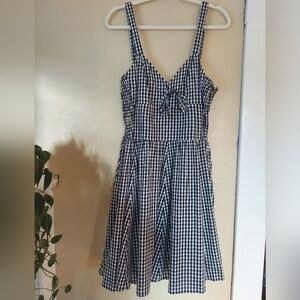 Trashy Diva Black Gingham Hottie Dress Size 16